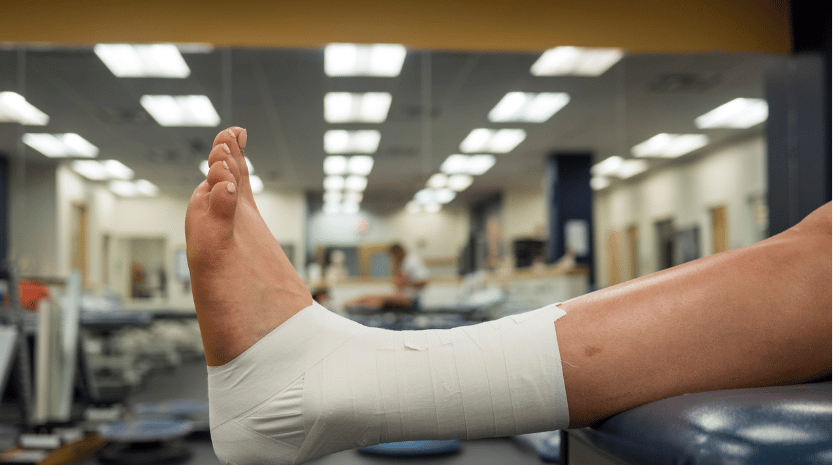 זמן החלמה מנקע בקרסול